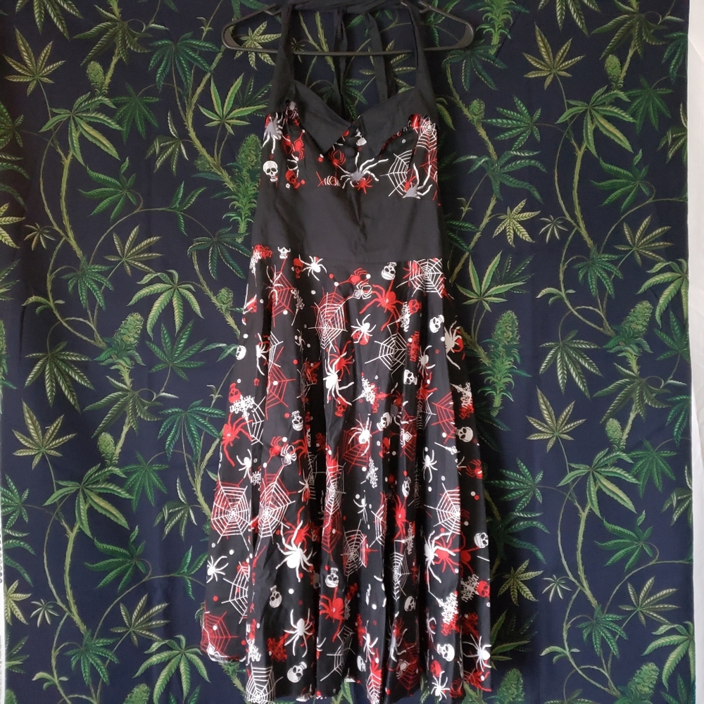 Hellbunny swing dress, size L